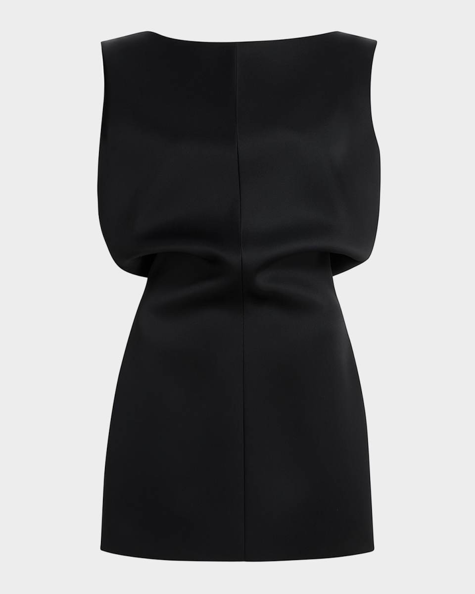 Toma High-Neck Mini Dress